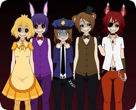 five nights at freddy's anime